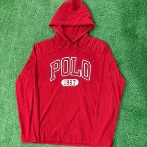 Polo-ralph-lauren Men's Red Hooded Shirt